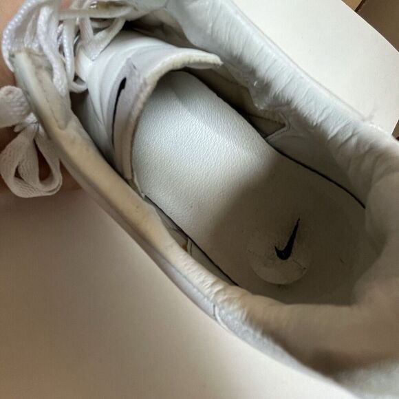 Nike Shoes Women's 7.5 Sprint Sister Athletic Sneakers 311919-101 White Leather - Picture 10 of 16